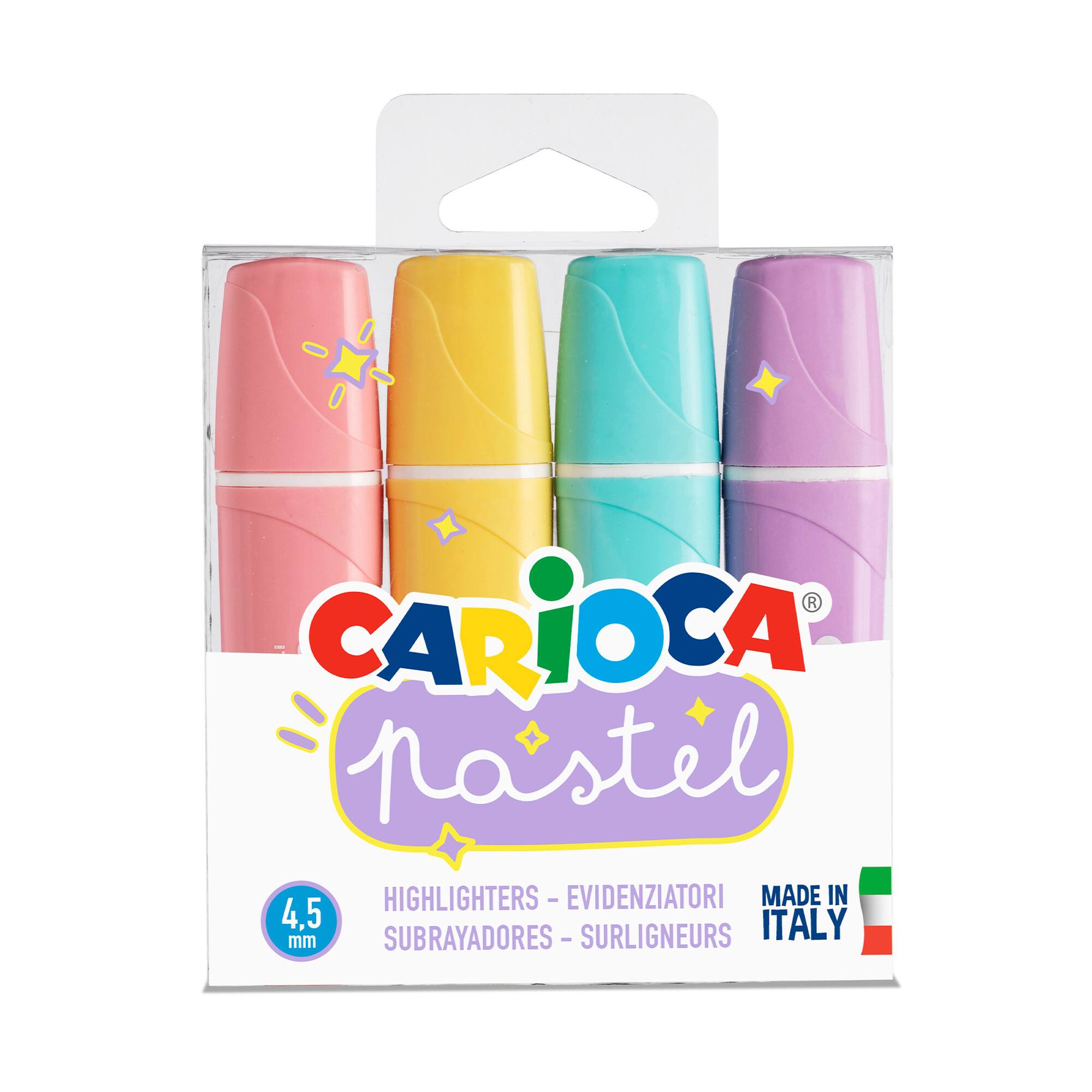 CARIOCA® 4.5mm Memolight Pastel Washable Highlighter Set